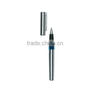 Stainless Steel Retractable Ballpoint Pen thumbnail-1
