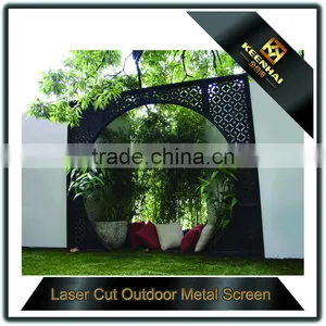 Powder Coated Aluminum Sliding Metal Garden Arch With Gate thumbnail-1