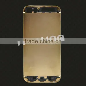 Luxury Matte Gold Mobile Phone Black Housing, Metal Housing Encrusted With Diamond for IPhone 5 5S thumbnail-1