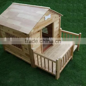 Wooden Cardboard Dog House thumbnail-1