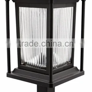 2pk Diecast Aluminum Solar Path Light Outdoor LED Landscape Lawn Garden Lamp -140 mm thumbnail-3