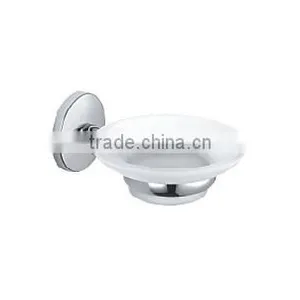 Factory Directly Chrome Finishing Brass Bathroom Accessory Soap Dish Wall Soap Dish Holder thumbnail-1