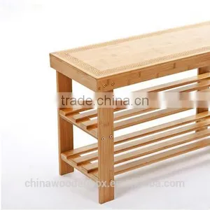 Best Selling Eco-friendly Homemade Wooden Shoe Racks thumbnail-5