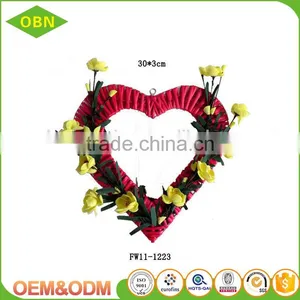 Wholesale Lovely Wicker Heart for Decoration thumbnail-1