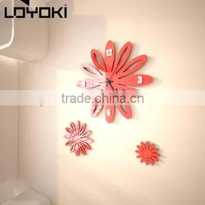 Creative Petal Wall Clock thumbnail-1