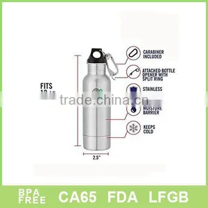 12oz Stainless Steel Beer Bottle Holder thumbnail-1