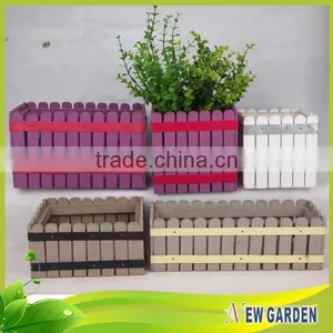 New Model Customized Good Quality Colorful Ornamental Flower Pot thumbnail-1