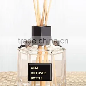 90ML 150ML 200ML 300ML Square Glass Diffuser Bottle thumbnail-2