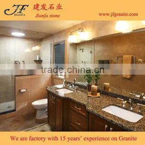 Prefab Granite Double Sink Restaurant Vanity Top thumbnail-3