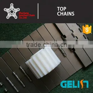 820 Single Hinge Straight Running Stainless Steel Flat Top Chain thumbnail-4