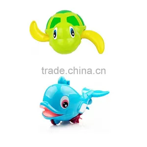 2015 New Hot Cute Floating Animals Tutle Dolphin Baby Bath Toys From Dongguan ICTI Manufacturer thumbnail-4