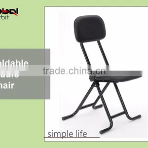 Adjustable Height Movable Studio Footrest Kitchen Swivel Bar Chair With Wheel thumbnail-4
