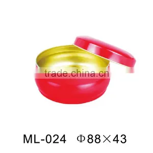 Colorful Candle Tin Box With 4CMYK Print thumbnail-1