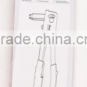 9.5" Single Hold Hand Riveter Punch Tool AK-0329 thumbnail-6