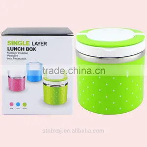 630ML Stainless Steel School Lunch Box /Bento Lunch Box Container With Handle thumbnail-4