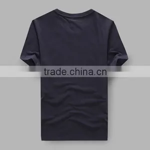 Free Sample Custom Crew Neck Plain Longline T-shirt thumbnail-3