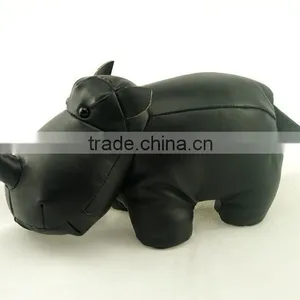 2014 8" New Animal Rhino Doorstopper thumbnail-1