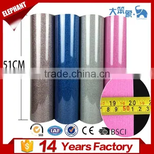 Wholesale Custom 12''X15'' Glitter Heat Transfer Vinyl for Garment thumbnail-2