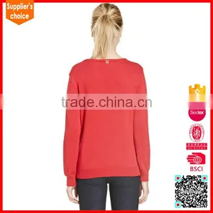 Hot Fashion Long Sleeve Custom Lady Sweater Free Knitting Patterns Intarsia thumbnail-3