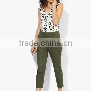 Female Capri Pants,boutique Cotton 3/4 Pants, Fashion Casual Pants thumbnail-2
