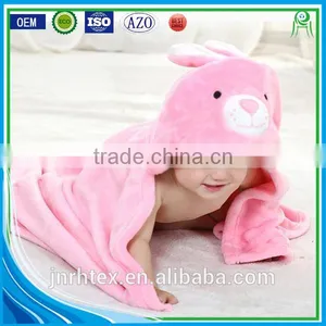 Custom Animal Design Fleece Fabric Baby Poncho Blanket thumbnail-1