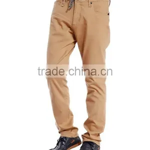 Make in China Cheap Price New Style Khaki Long Stretch Pants thumbnail-2