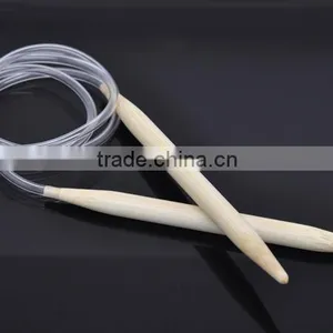 1 Pair Bamboo 100cm Circular Knitting Needle(US Size 15/ 10mm),8seasons thumbnail-1