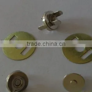 Factory Supplier Magnetic Snap Button, Handbag Magnetic Fasteners, Size 10mm JS-CR-96 thumbnail-1