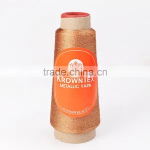 High Quality Cheap Price MX Type Metallic Yarn thumbnail-1