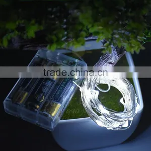 4M 40LEDS Copper Wire 3AA Battery Powered LED String Lights thumbnail-2