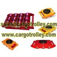 Machine Skates Equipment Dollies Applied on Moving Works thumbnail-2
