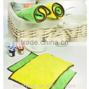 Hot Sale Colorful Microfiber Softtextile Kitchen Towel For Dish Cloth thumbnail-2