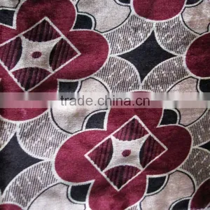 100% Polyester Printed Velvet Fabric---For Sofa, Curtain Furnishing,Upholstery thumbnail-1