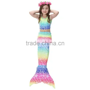 Sparkle Farbic Children Age Group Mermaid Tails for Christmas Gift thumbnail-1