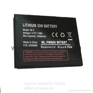 Sierra Wireless Aircard 760s Battery 5200008 W-3 WL-PWN05 thumbnail-1