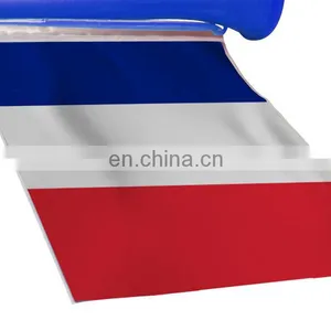 France Fans Cheering Plastic French Horn With Flag thumbnail-3