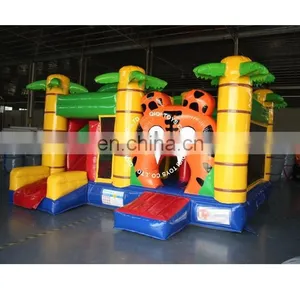 Bouncy Castles Christmas Jumper Inflatable Tiger Games Bounce House thumbnail-1
