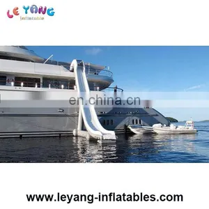 Yacht Slide Inflatables Water Games / Customized Inflatable Slides For Yacht/ Cruiser,High Water Slide On Sea thumbnail-1