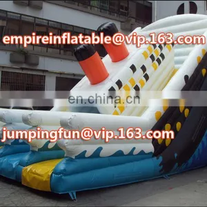 Medium Size Inflatable Tank Slide for Kids ID-SLM042 thumbnail-1