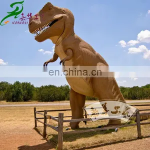 Outdoor Equipment Fiberglass Life Size Dinosaurs Model thumbnail-1