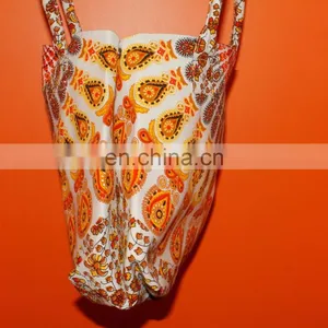 India Suppliers Handmade Genuine 100% Cotton Bags Ladies Shoulder Bags thumbnail-6