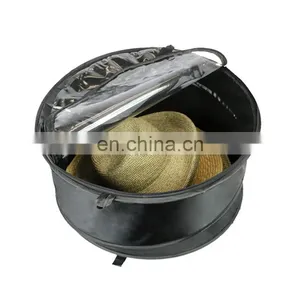 Factory Hat Storage Travel Bag Round Hat Box thumbnail-1