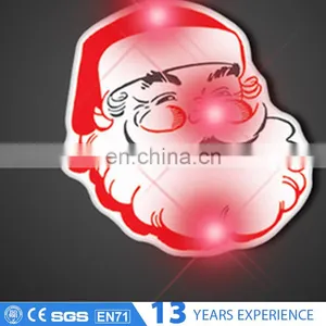 Personalized Christmas Soft Pvc Programmable Led Name Badge thumbnail-1