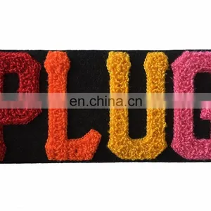 no Minimum Cheap Numbers Letters Custom Chenille Patches thumbnail-4