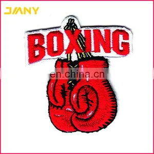 Custom Iron on Patch Embroidered Boxing Patches thumbnail-2
