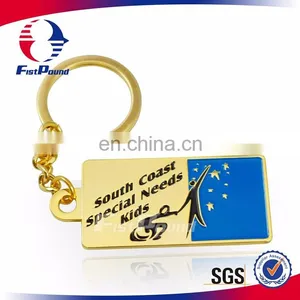 Shiny Gold Plated Key Tag thumbnail-1