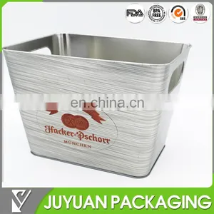 Large Standing Walmart Tin Ice Bucket With Special Offer thumbnail-1