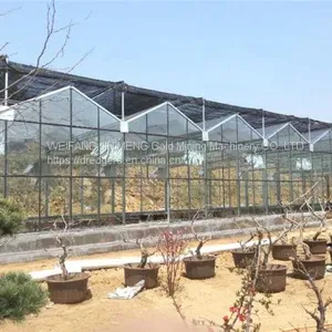 Multi Span Glass Greenhouse for Planting thumbnail-5
