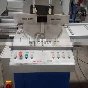 China Good Price Aluminium Window Making Machine Single Head Any Angle Cutting Saw thumbnail-2