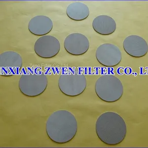 Sintered Metal Filter Disk thumbnail-1